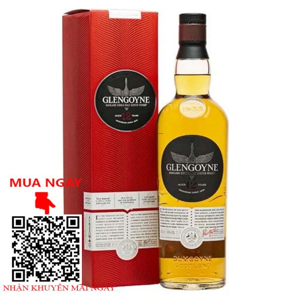 rượu whisky glengoyne 12y chai 700ml