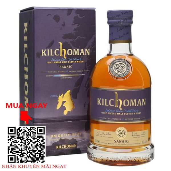 rượu whisky kilchoman sanaig