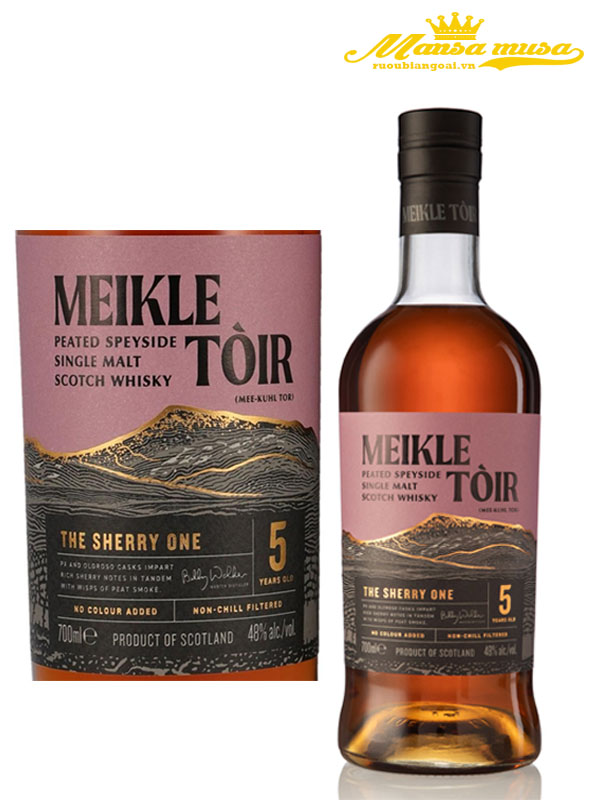 rượu whisky meikle tòir the sherry 5 year