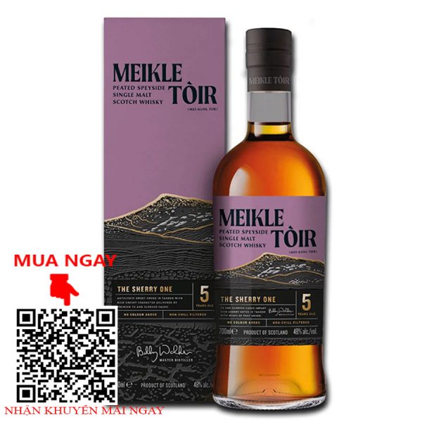 rượu whisky meikle tòir the sherry 5 year