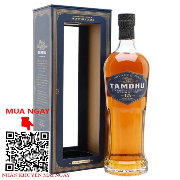 rượu whisky tamdhu 15y chai 700ml