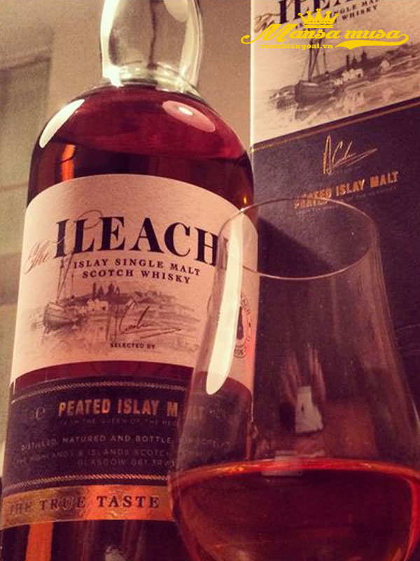 rượu whisky the ileach cask strength 