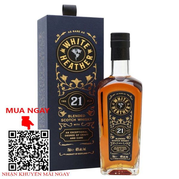 rượu whisky white heather 21 year