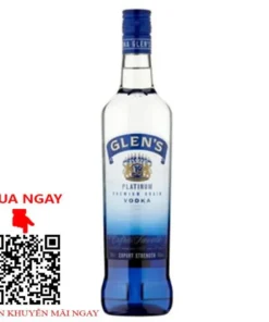 Rượu Vodka Scotland Glen's Platinum