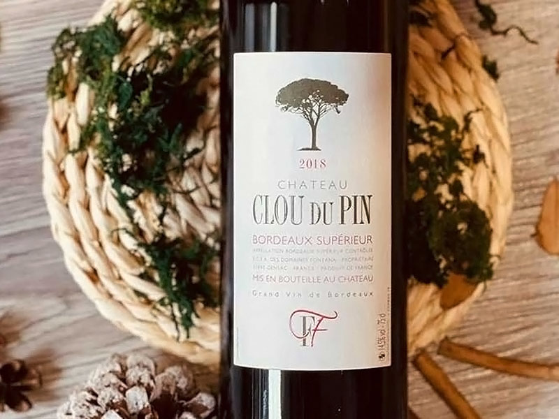 rượu vang château clou du pin bordeaux superieur premium