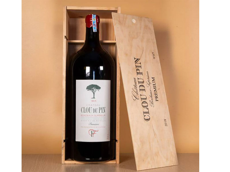 rượu vang château clou du pin bordeaux superieur premium 3l
