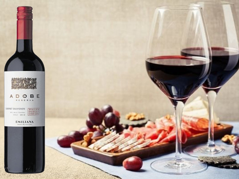 rượu vang emiliana adobe reserva cabernet sauvignon