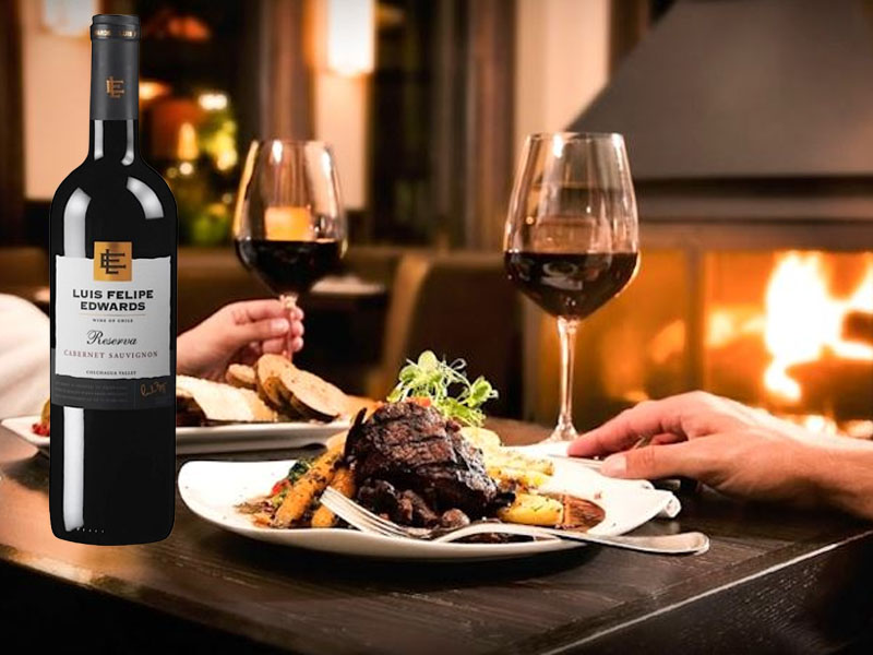 rượu vang luis felipe edwards reserva cabernet sauvignon