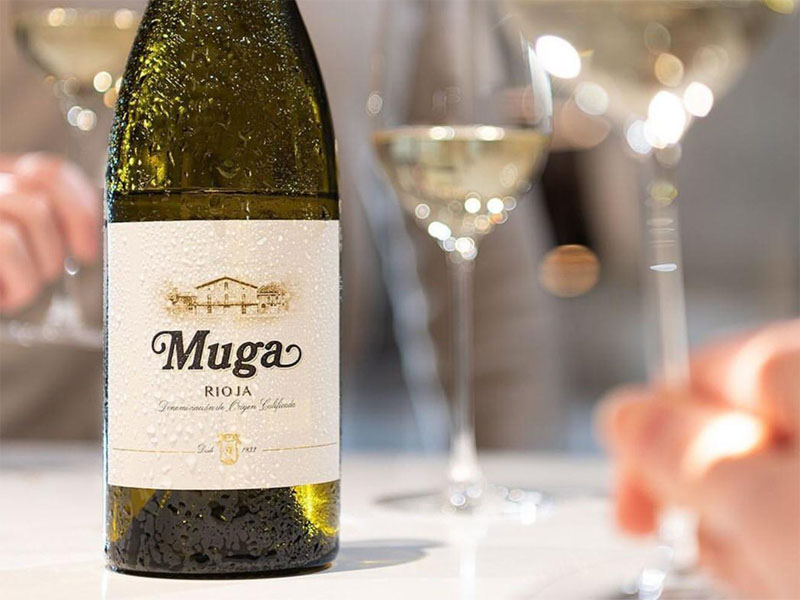 rượu vang muga white rioja