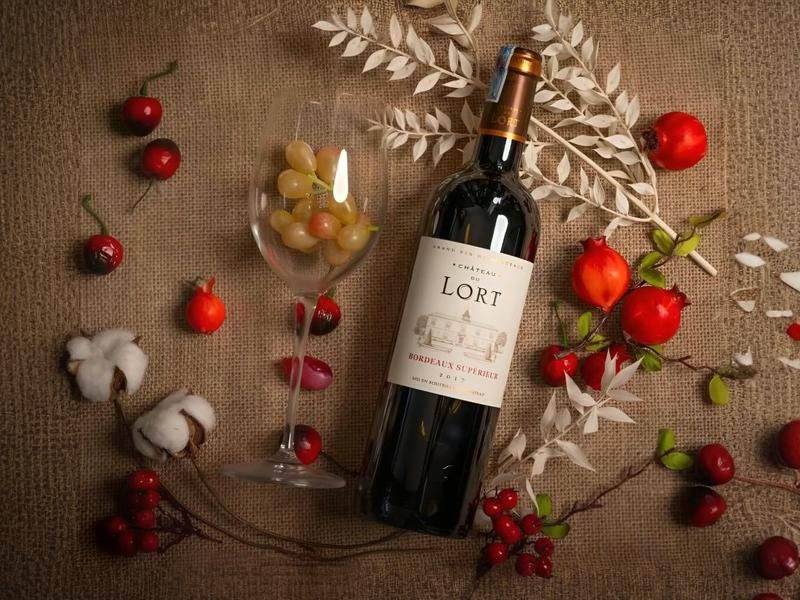rượu vang chateau du lort 2020