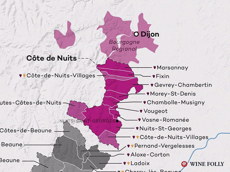 Vang côte de nuits-villages Vang côte de nuits-villages