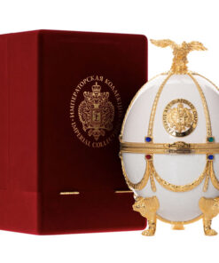 rượu vodka trứng faberge pearl imperial collection vàng 24 carat