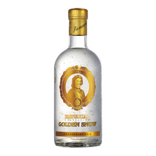 rượu vodka vẩy vàng czar’s golden snow