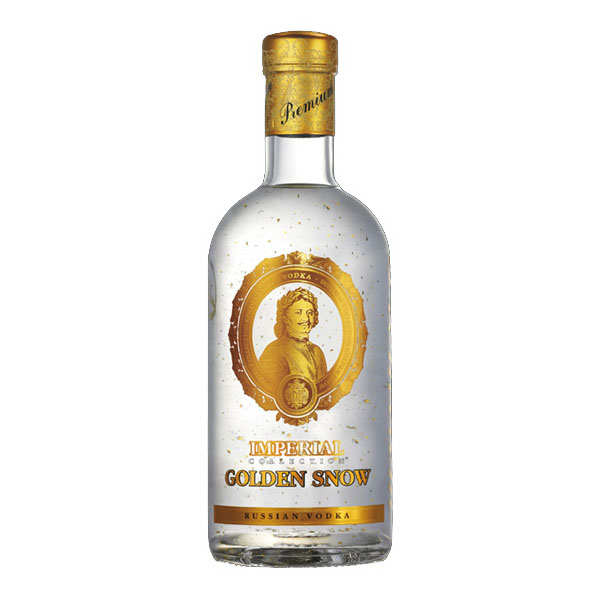 rượu vodka vẩy vàng czar’s golden snow