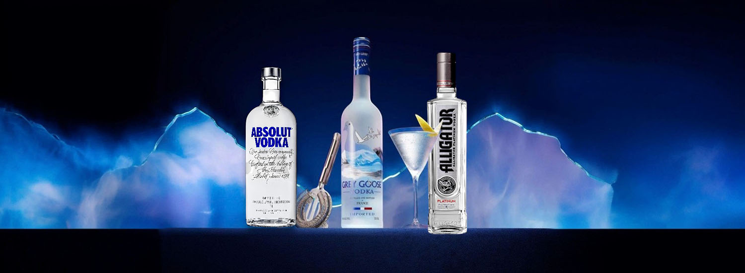 Banner rượu vodka