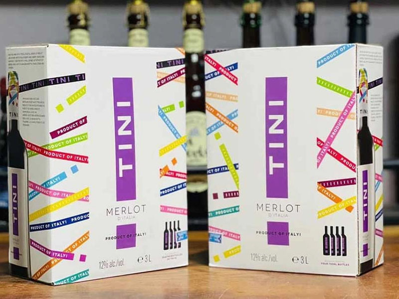 rượu vang bịch tini merlot bib 3l rượu vang bịch tini merlot bib 3l