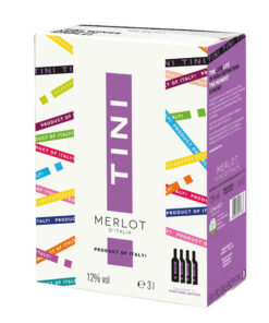 rượu vang bịch tini merlot bib 3l