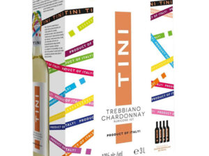 rượu vang bịch tini trebbiano chardonnay rubicone bib 3L