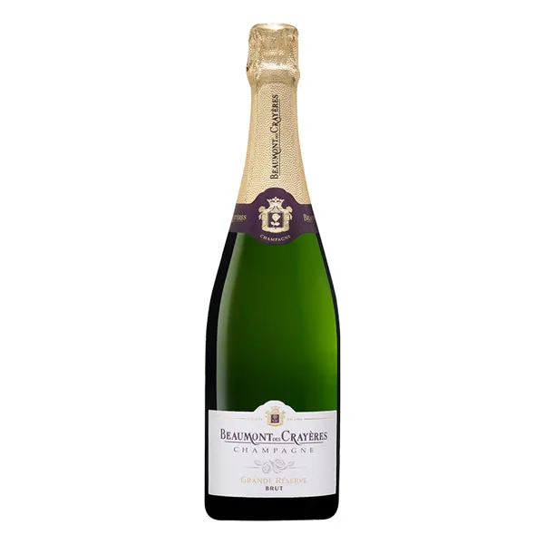 rượu vang champagne beaumont des crayères grande réserve brut