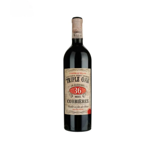 rượu vang triple oak 36 mois corbières