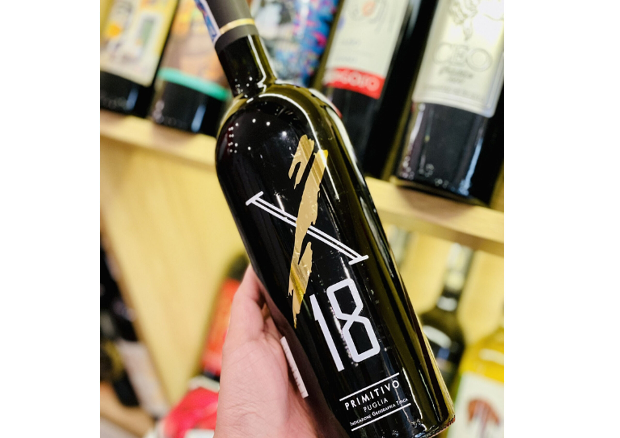 Rượu vang x18 primitivo puglia Rượu vang x18 primitivo puglia