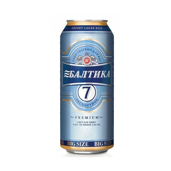 Bia baltika 7 nga 5,4% lon 900ml