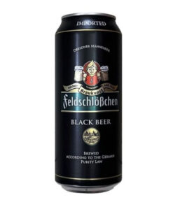 Bia feldschlobchen black lon 500ml