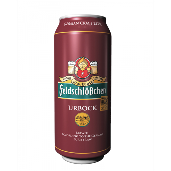 Bia feldschlobchen urbock 7.2% lon 500ml