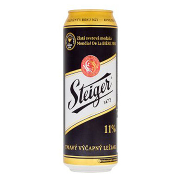 Bia steiger đen lon 500ml 4,5%