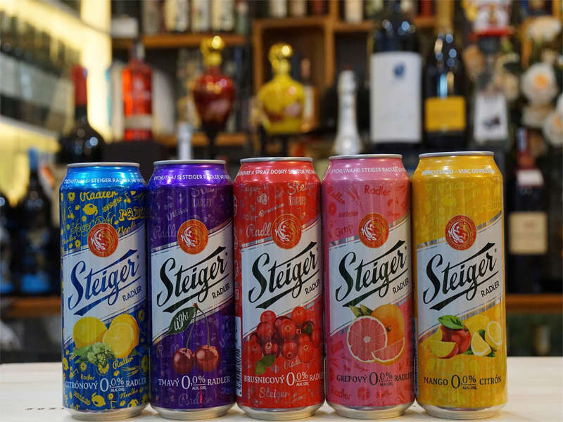 Bia steiger radler mango citron