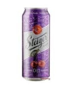 Bia steiger radler tmavy visna (dark cherry)