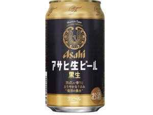 bia tươi asahi black 350ml