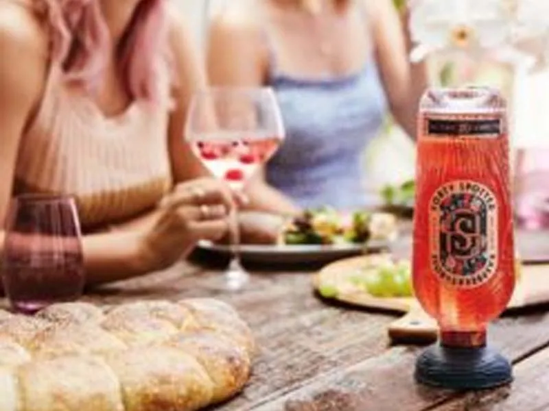 gin forty spotted raspberry & rose