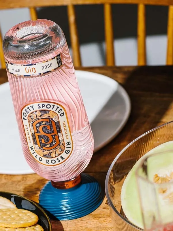 gin forty spotted wild rose