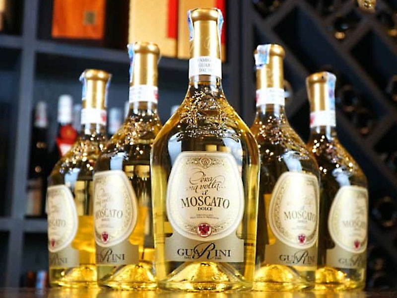 vang ngọt moscato dolce guarini