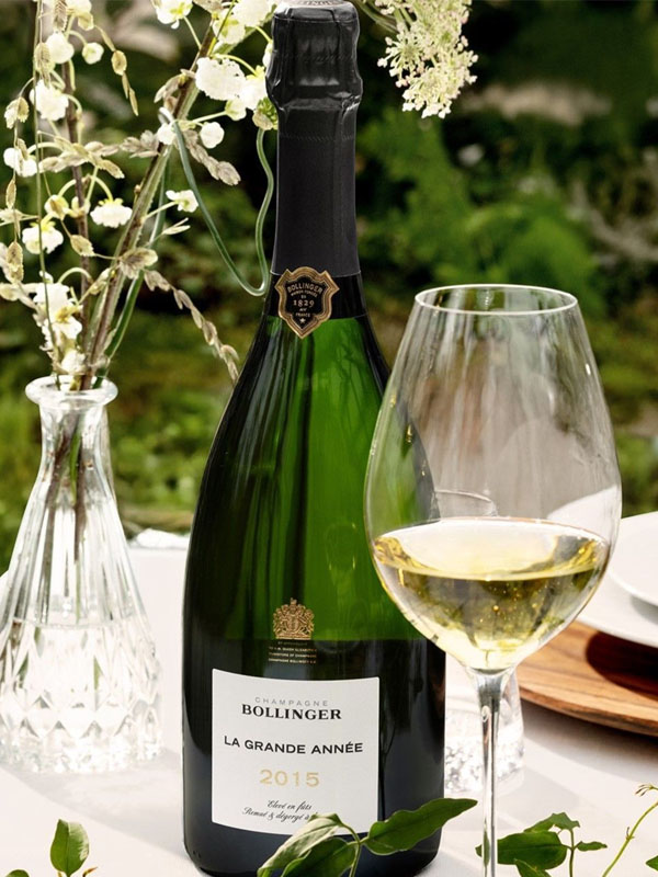 rượu vang champagne bollinger la grande annee
