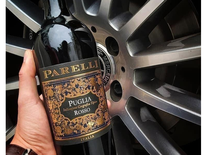 Rượu vang ý parelli puglia rosso