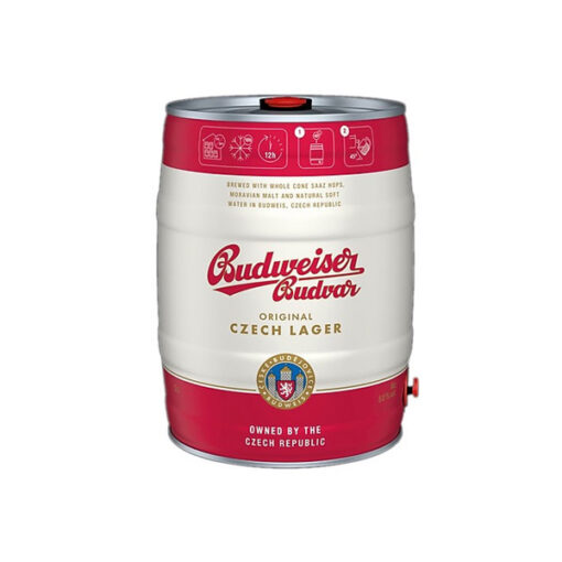 Bia budweiser budvar tiệp 5 % ( bom 5 lít)
