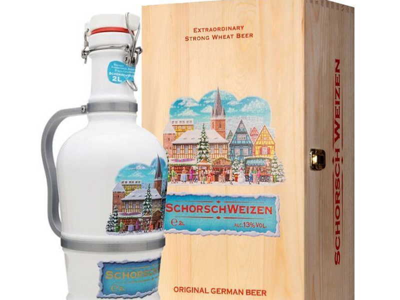 Bia đức schorschweizen 13% chai 2000ml Bia đức schorschweizen 13% chai 2000ml