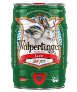 Bia boom đức wolpertinger lager 4.9% bom 5l