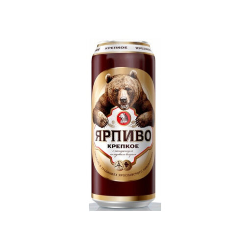 Bia gấu đen mạnh nga 7,2% lon 500ml
