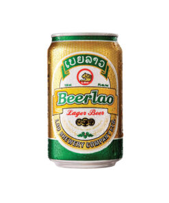 Bia lào vàng lon 330ml
