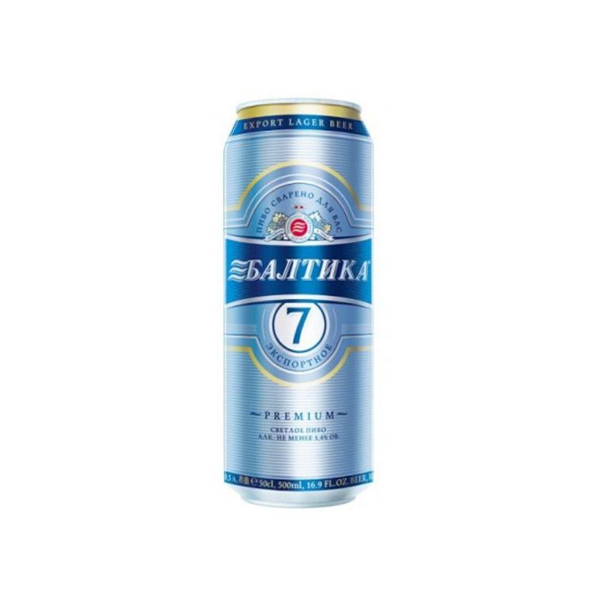 Bia nga baltika 7-5.4% lon 450ml
