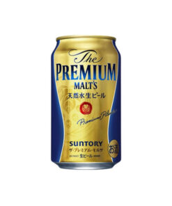 Bia nhật premium malt’s suntory 5,5% lon 350ml