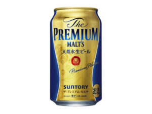 Bia nhật premium malt’s suntory 5,5% lon 350ml