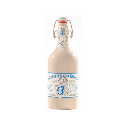 Bia schorsch bock 13% chai sứ xanh 500ml