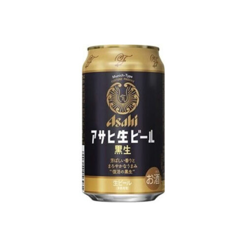 Bia tươi asahi black 350ml