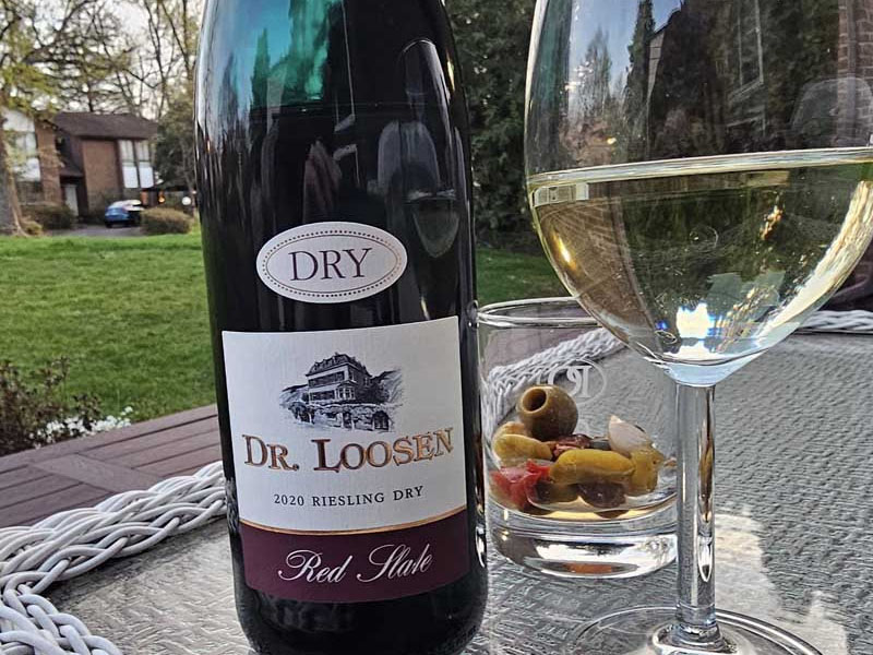 rượu vang đức dr. loosen red slate riesling dry