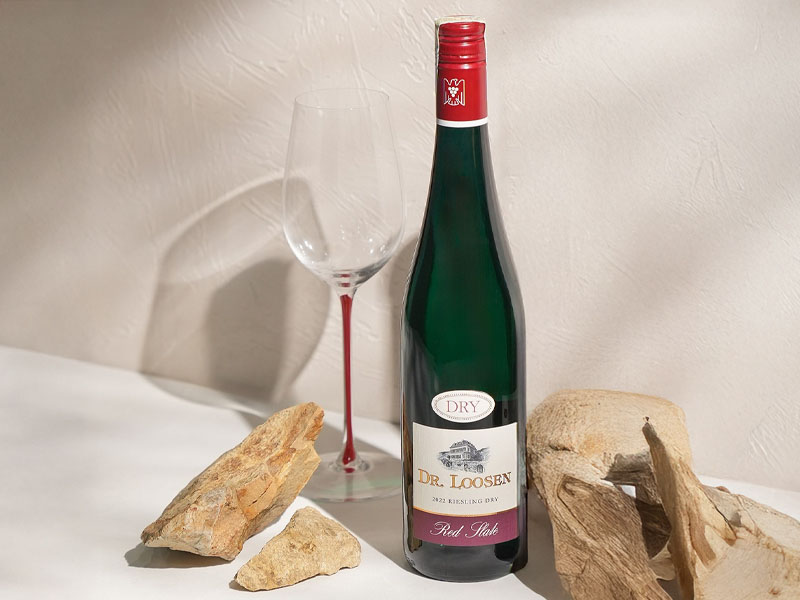 rượu vang đức dr. loosen red slate riesling dry