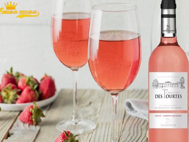 chateau des tourtes rose